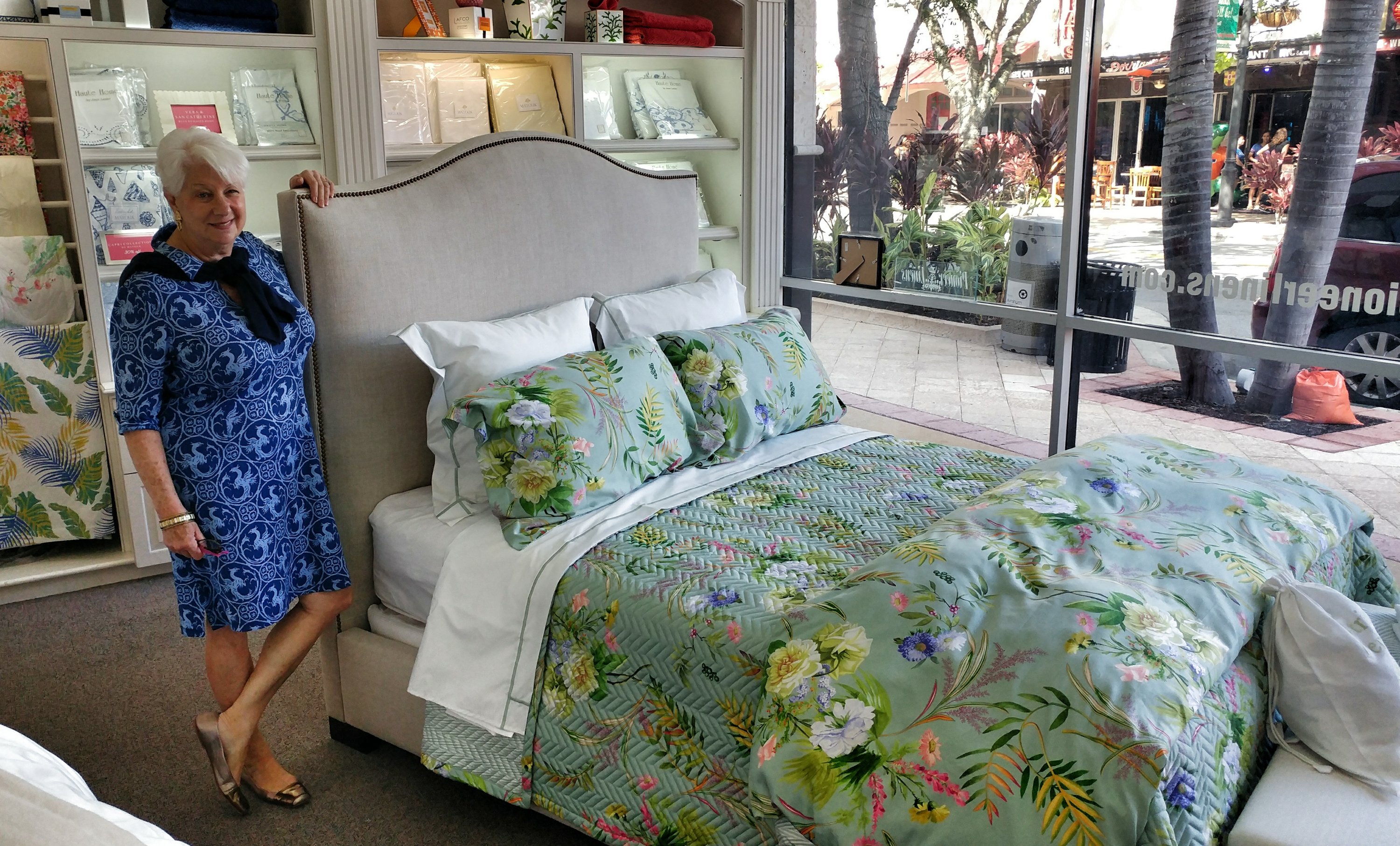 Penny Murphy at Pioneer Linens