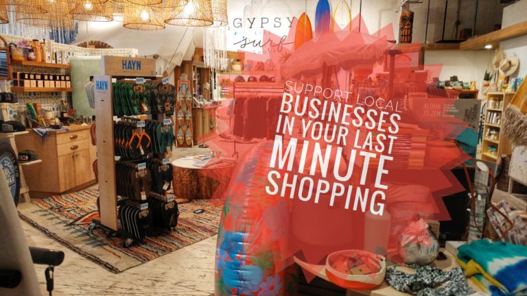 Support small West Palm Beach businesses in your last minute holiday